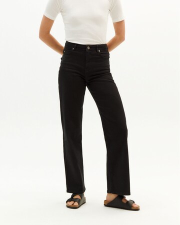 Thinking MU Regular Jeans 'Theresa' in Black: front