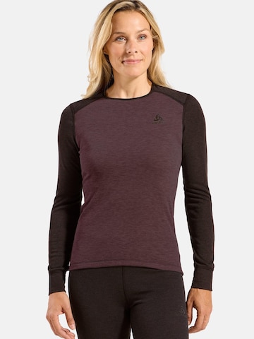 Invisible Ensemble de linge 'ACTIVE WARM' ODLO en noir