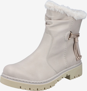 Rieker Ankle Boots 'Y2470' in Beige: front