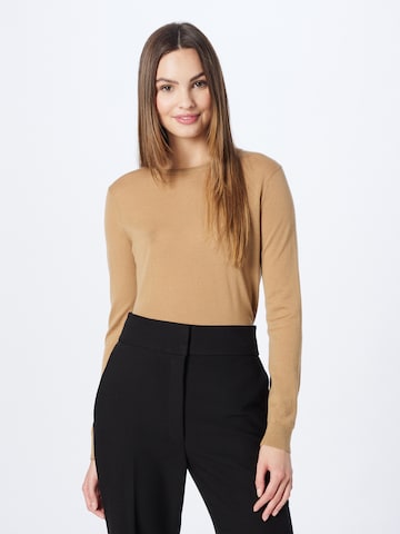 Calvin Klein Sweater in Brown: front