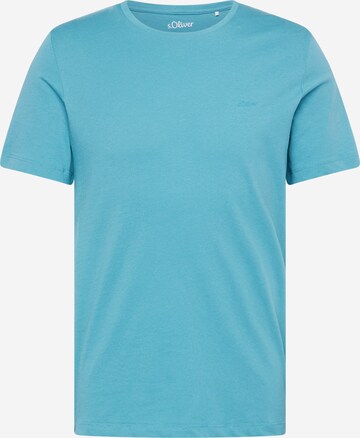 s.Oliver T-Shirt in Blau: predná strana