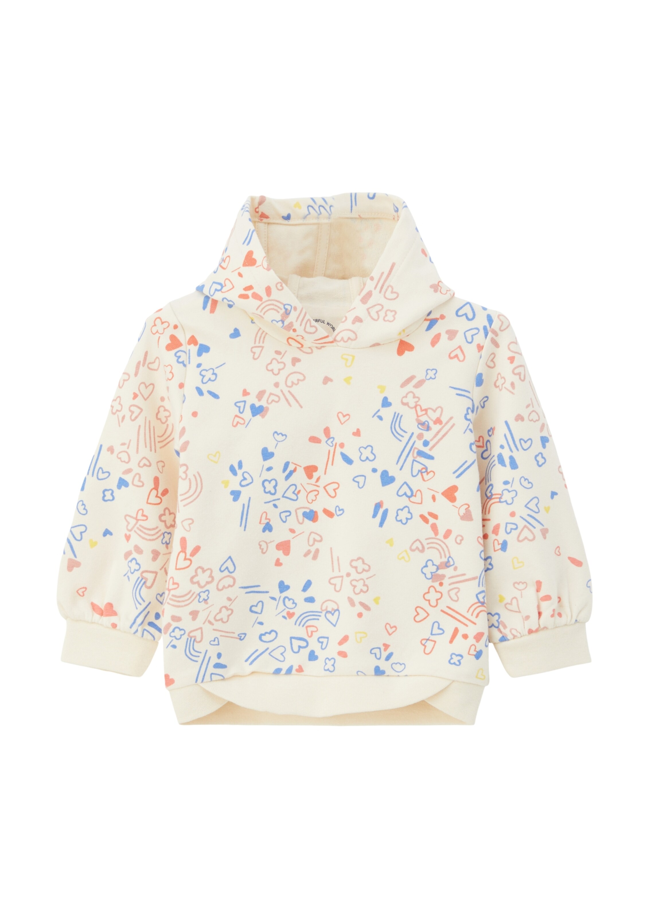 s.Oliver Sweatshirt in Beige: front