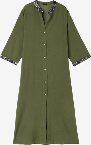 CALZEDONIA Dress in Green: front