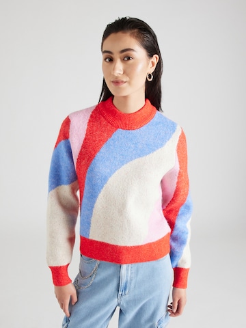 Monki - Pullover em mistura de cores: frente