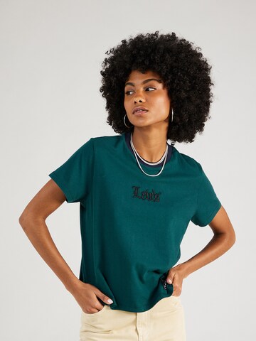 LEVI'S ® - Camiseta 'Graphic Classic Tee' en verde: frente