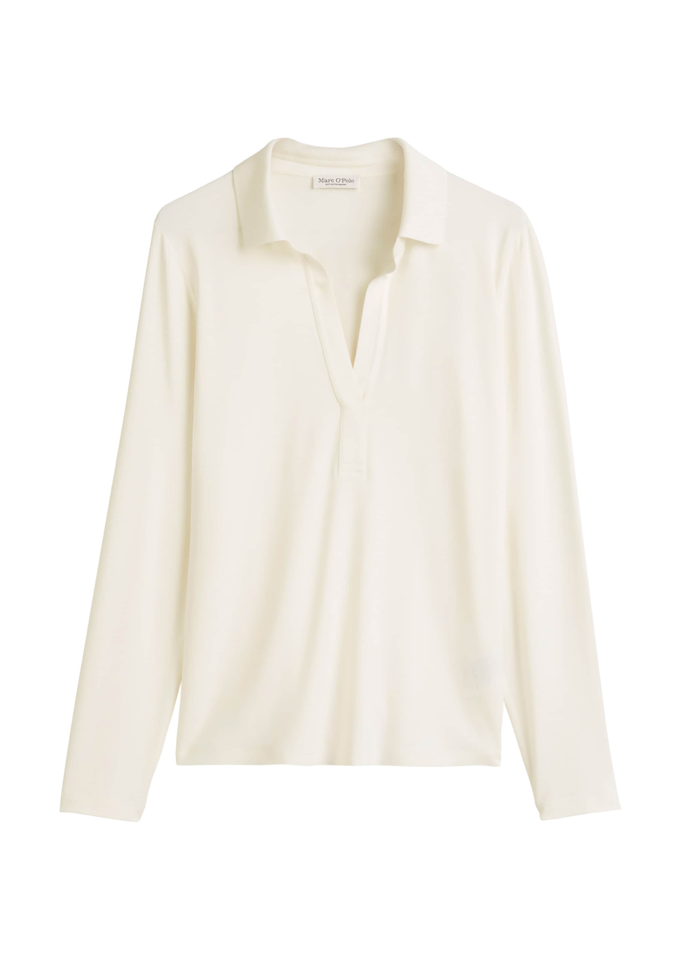 Marc O'Polo Μπλούζα σε λευκό: μπροστά