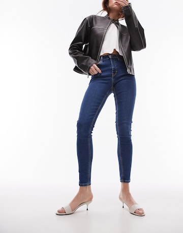 Skinny Jean 'JAMIE' TOPSHOP en bleu : devant