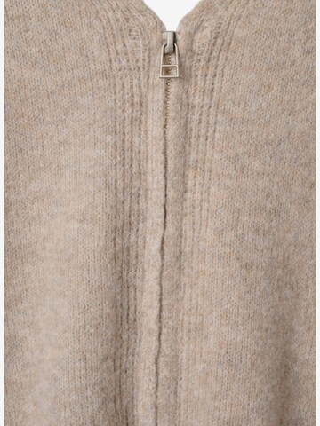 Cardigan 'MCOMFY' Zizzi en beige