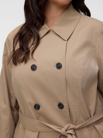 Cappotto di mezza stagione 'VMCChelsea' di Vero Moda Curve in argento