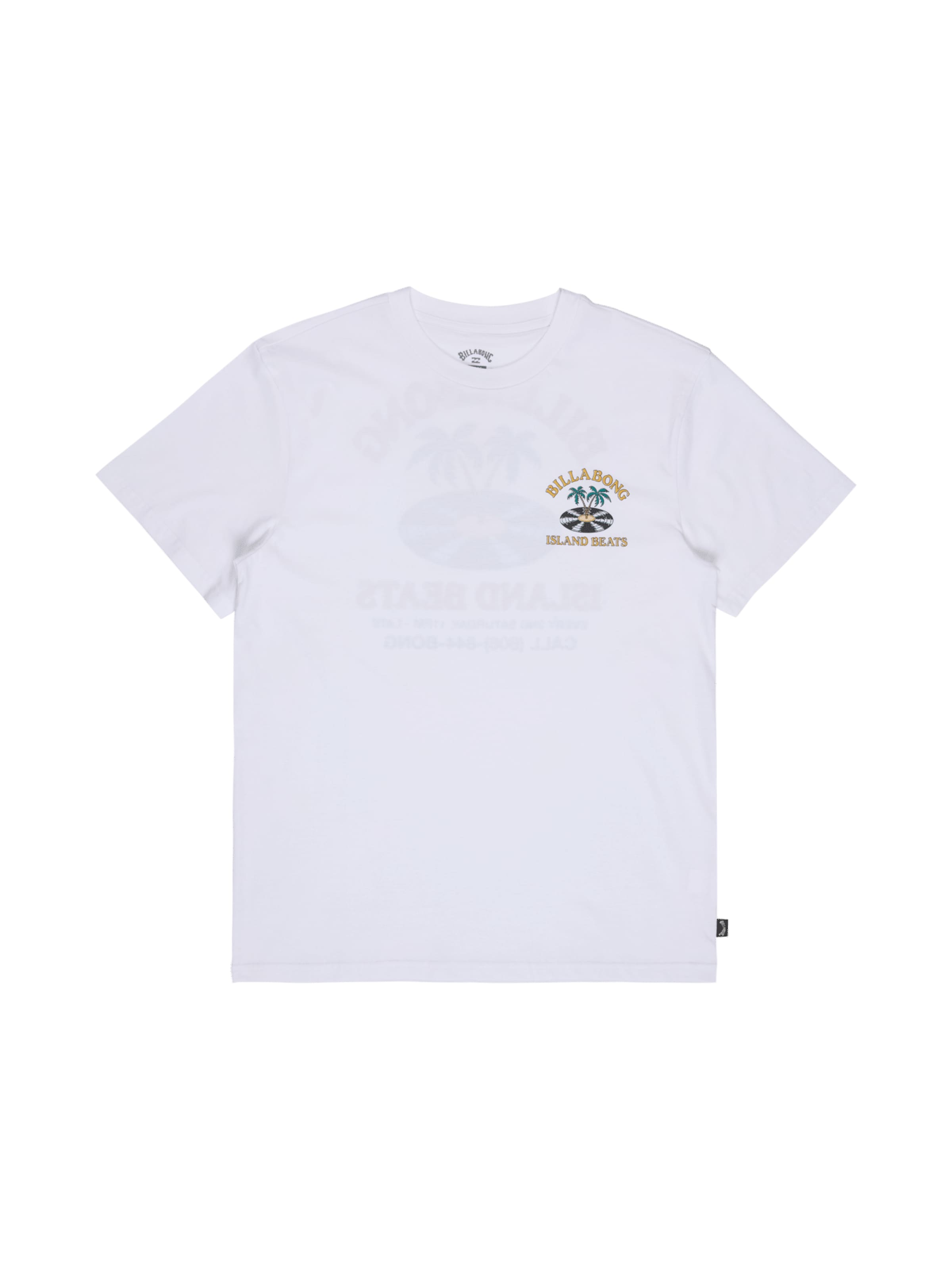 BILLABONG Shirt 'Island Beats' in M in Aqua / Dark yellow / Black / White, Item view