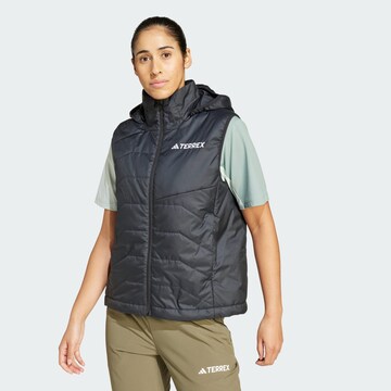 ADIDAS TERREX Sportbodywarmer in Zwart: voorkant