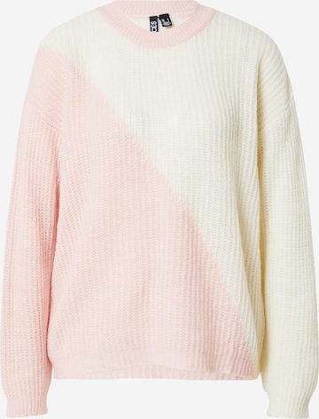 PIECES Pullover 'NILLE' in Pink: predná strana