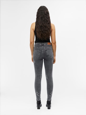 Slimfit Jeans 'NAIA' di OBJECT in nero