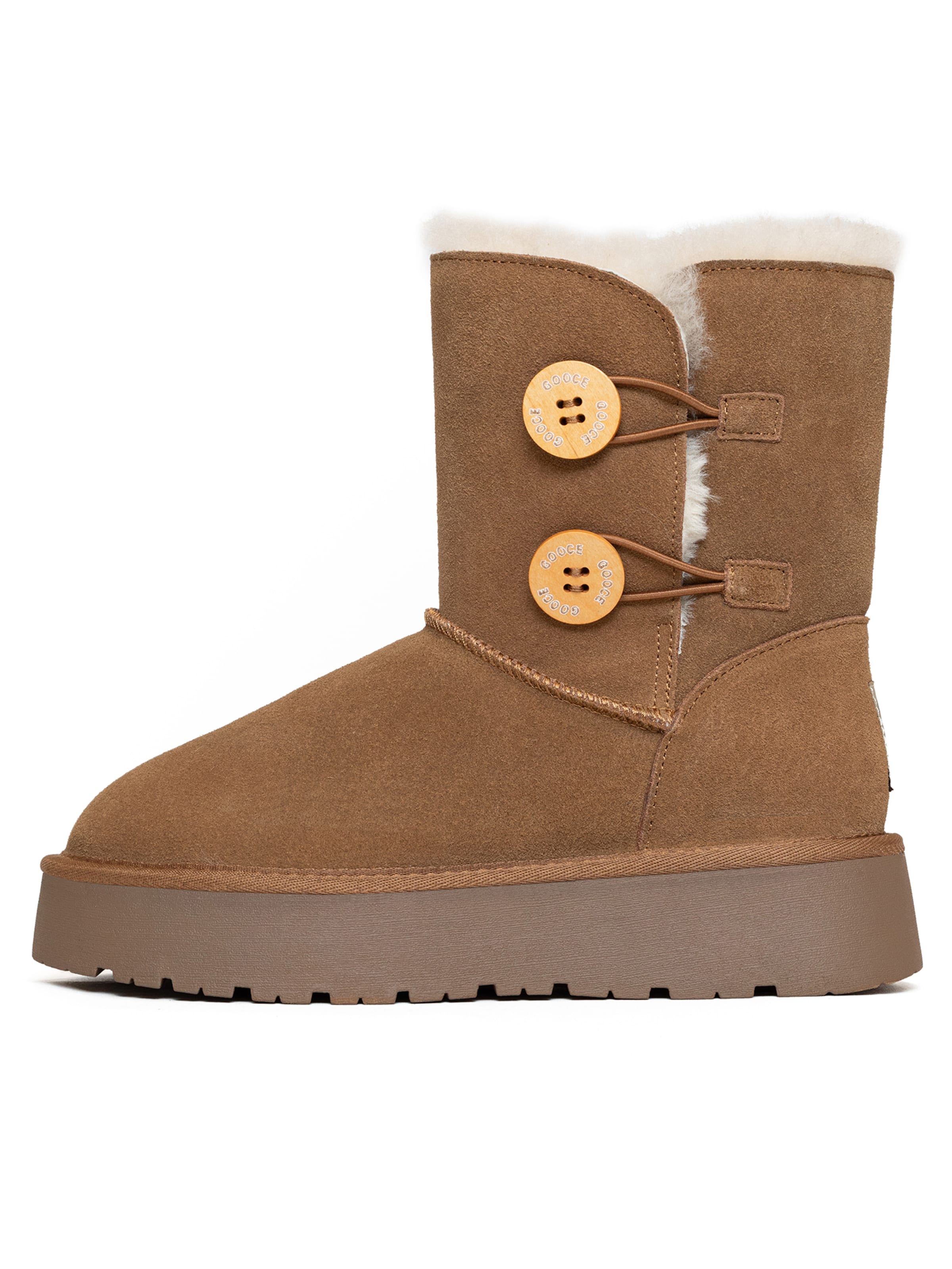 Gooce Боти 'HUBBARD' в кафяво: отпред