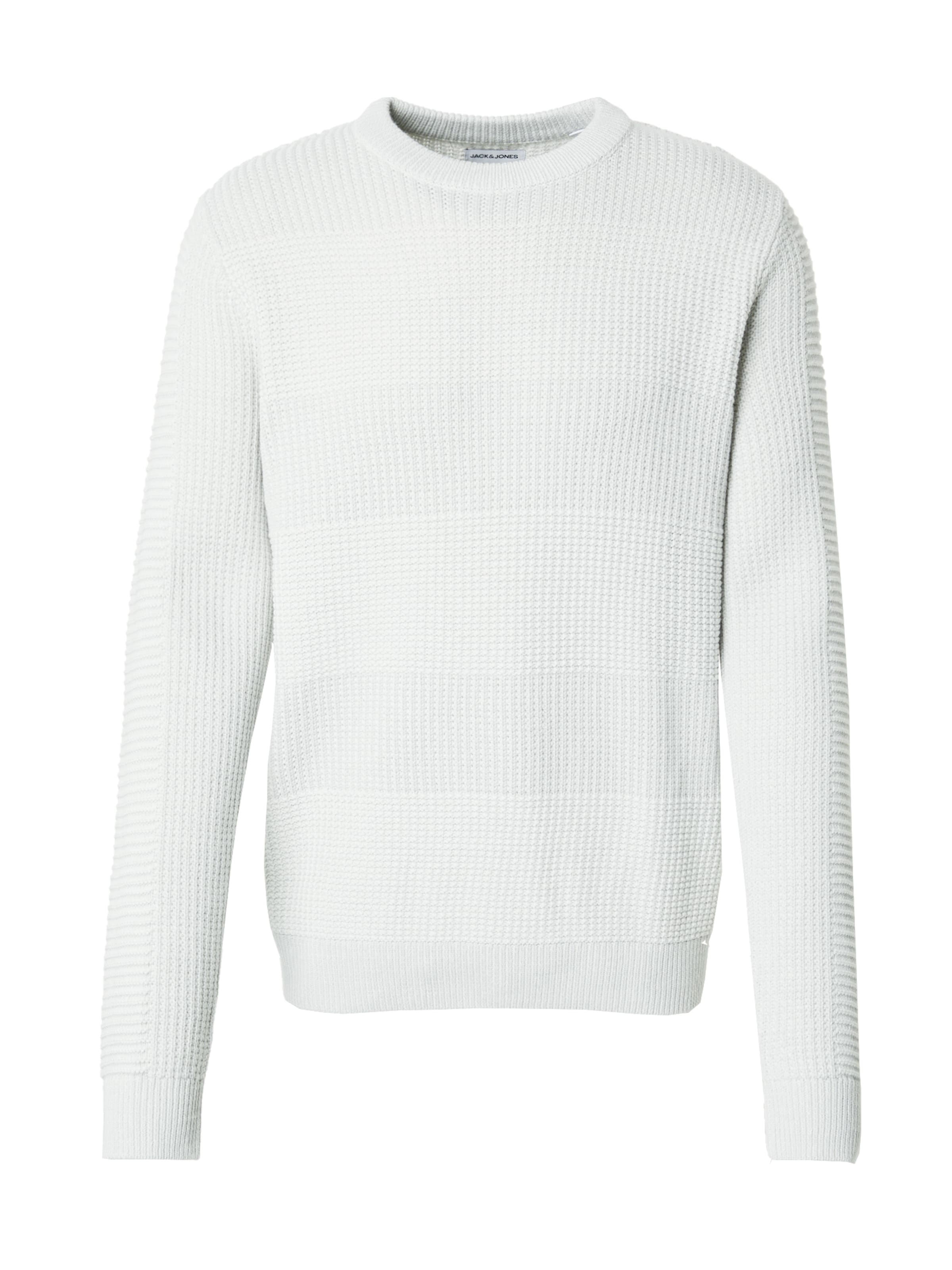 JACK & JONES Πουλόβερ 'HUGO' σε γκρι: μπροστά