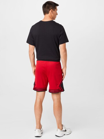 Jordan - Loosefit Pantalón deportivo 'Diamond' en rojo