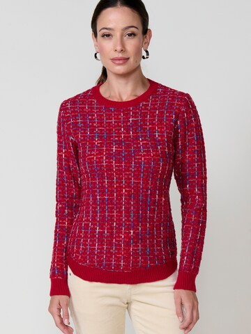 KOROSHI Sveter - Červená: predná strana