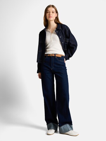 TOM TAILOR DENIM Shirt in Weiß