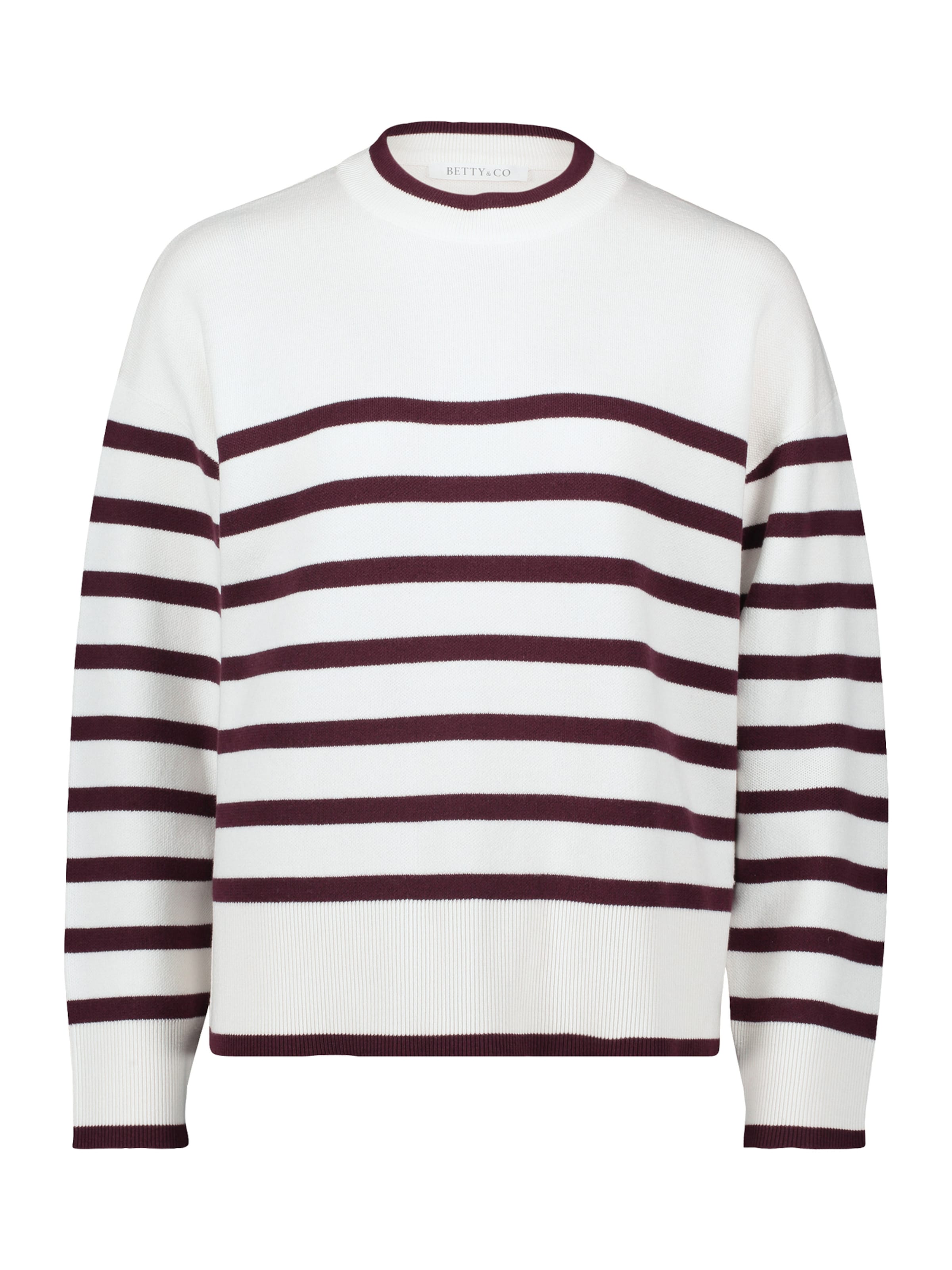 Betty & Co Sweater in White: front