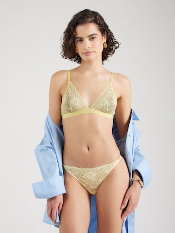 Triangolo Reggiseno di Tommy Hilfiger Underwear in giallo