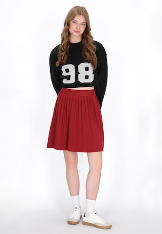 MYMO - Falda en rojo: frente