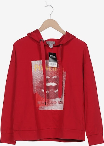 Mandarin Sweatshirt & Zip-Up Hoodie in L in Red: front
