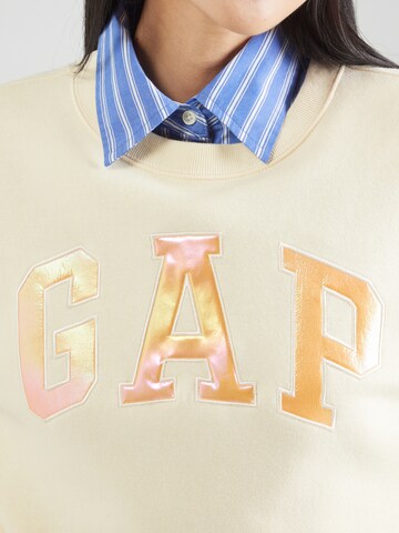 GAP - Sudadera 'HERITAGE' en amarillo
