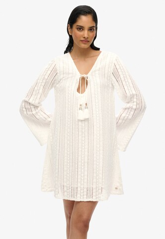 Superdry Summer dress 'Ibiza' in White: front