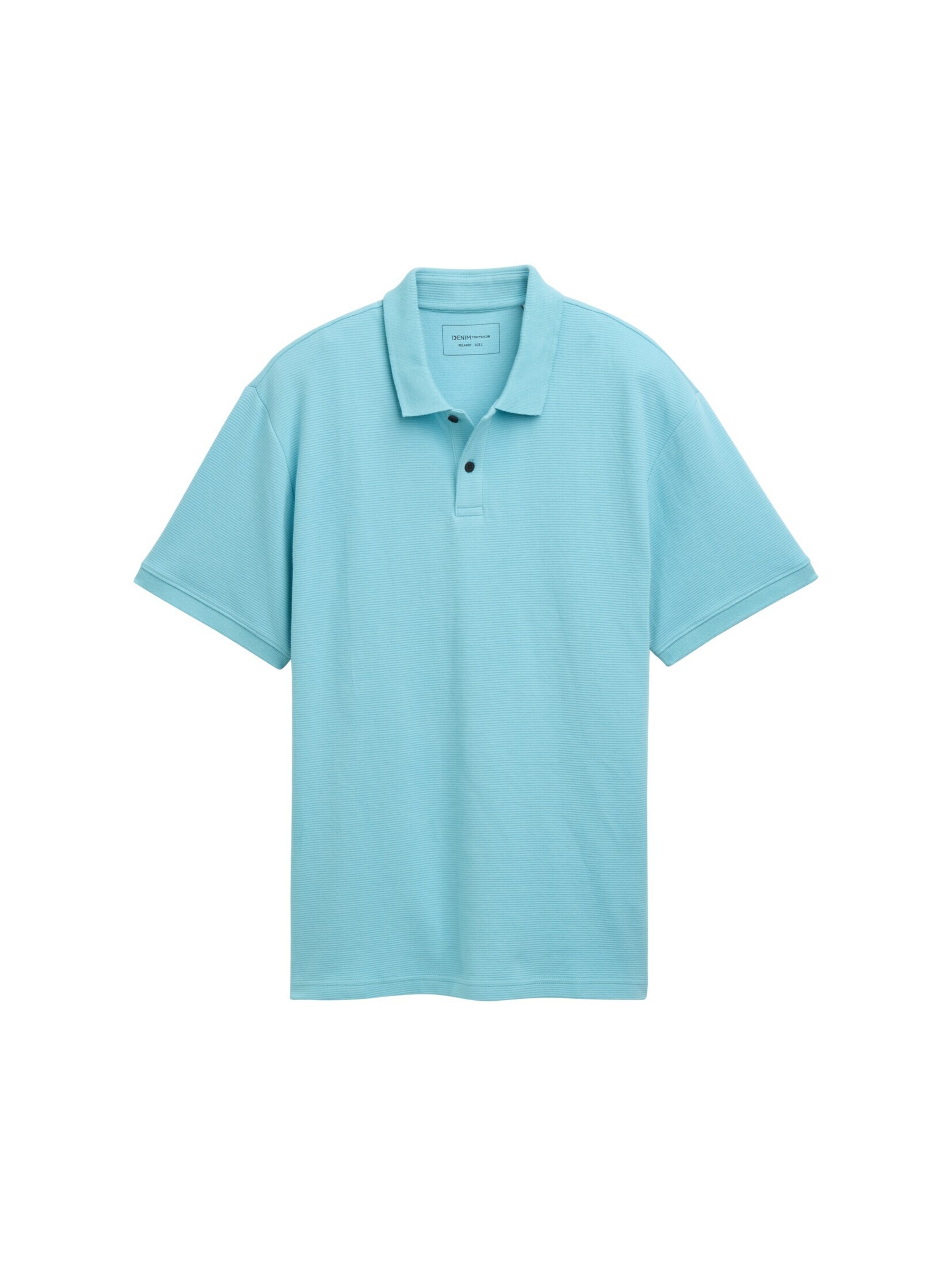 TOM TAILOR DENIM Poloshirt in Blau: Vorderseite