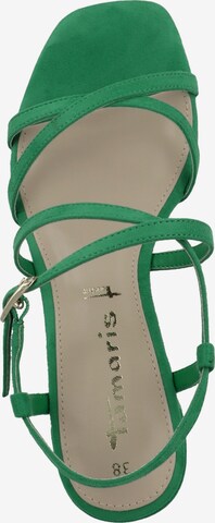TAMARIS Strap sandal in Green