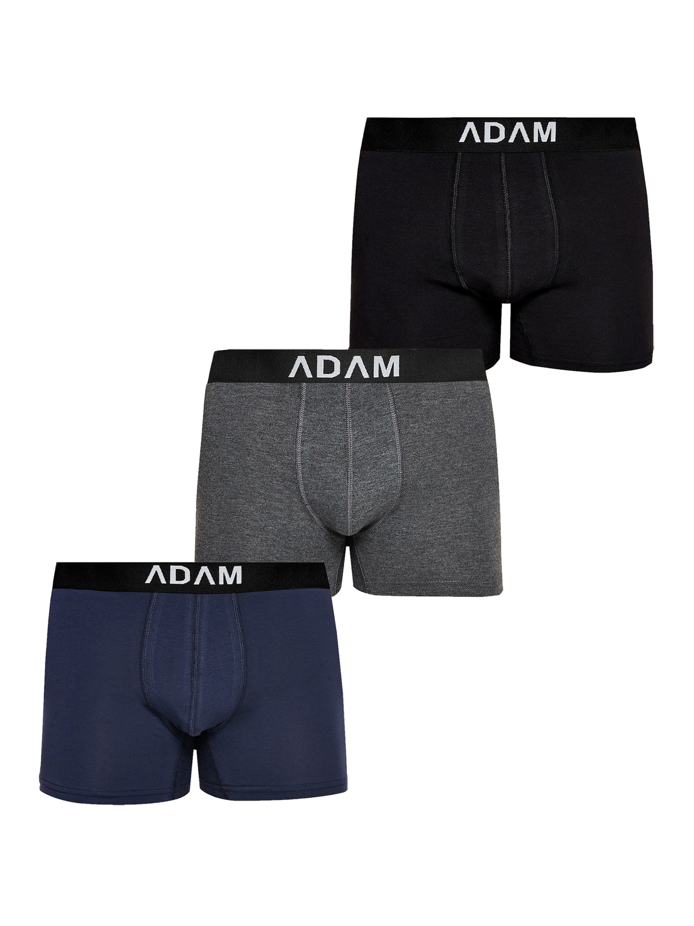 Adam Boxer shorts '3er Pack' in Blue: front