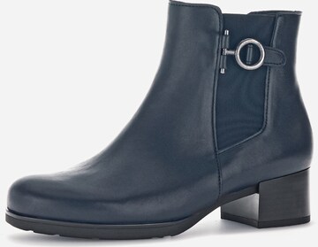 GABOR Ankle Boots in Blue: front