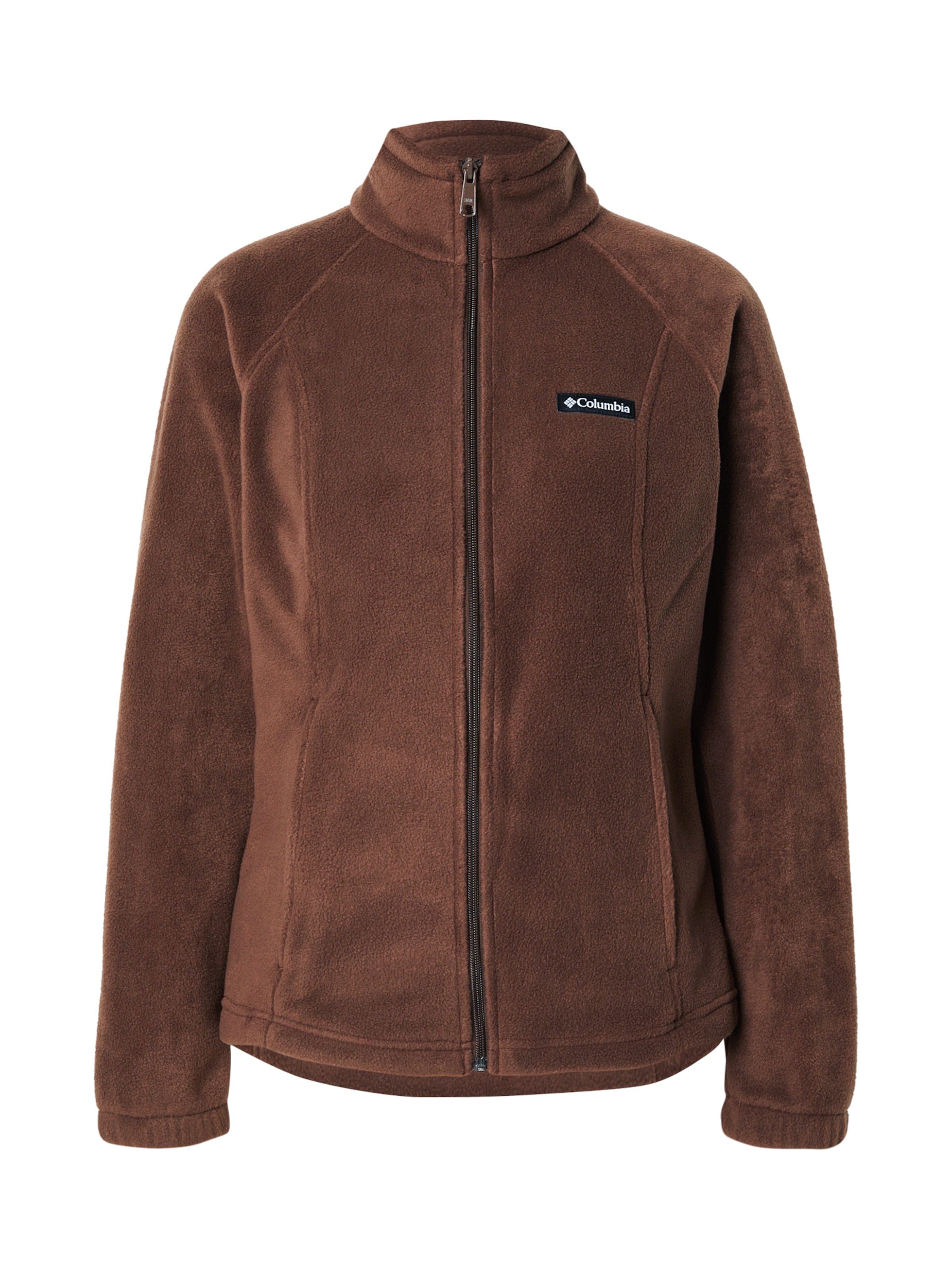 Giacca di pile funzionale 'Benton Springs' di COLUMBIA in marrone: frontale