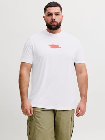 JACK & JONES Shirt in Wit: voorkant