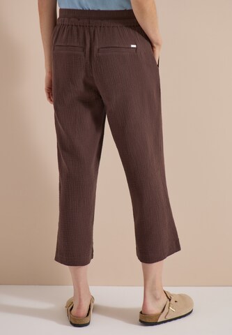 CECIL Wide Leg Hose in Braun