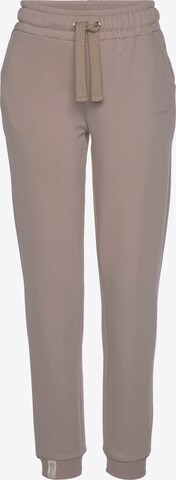 LASCANA Tapered Trousers in Grey: front
