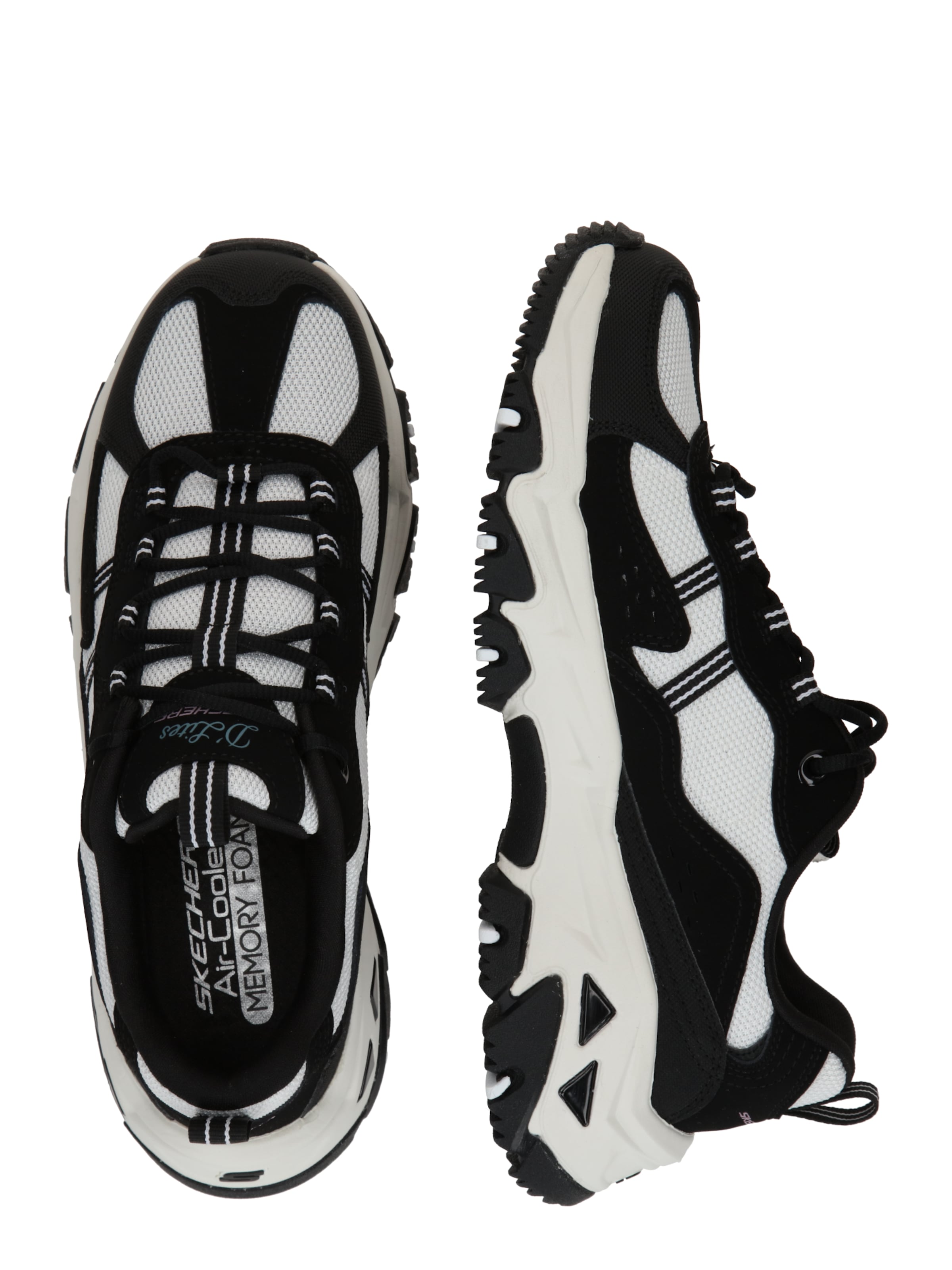 SKECHERSNiske tenisice 'D LITES HIKER' - crna boja