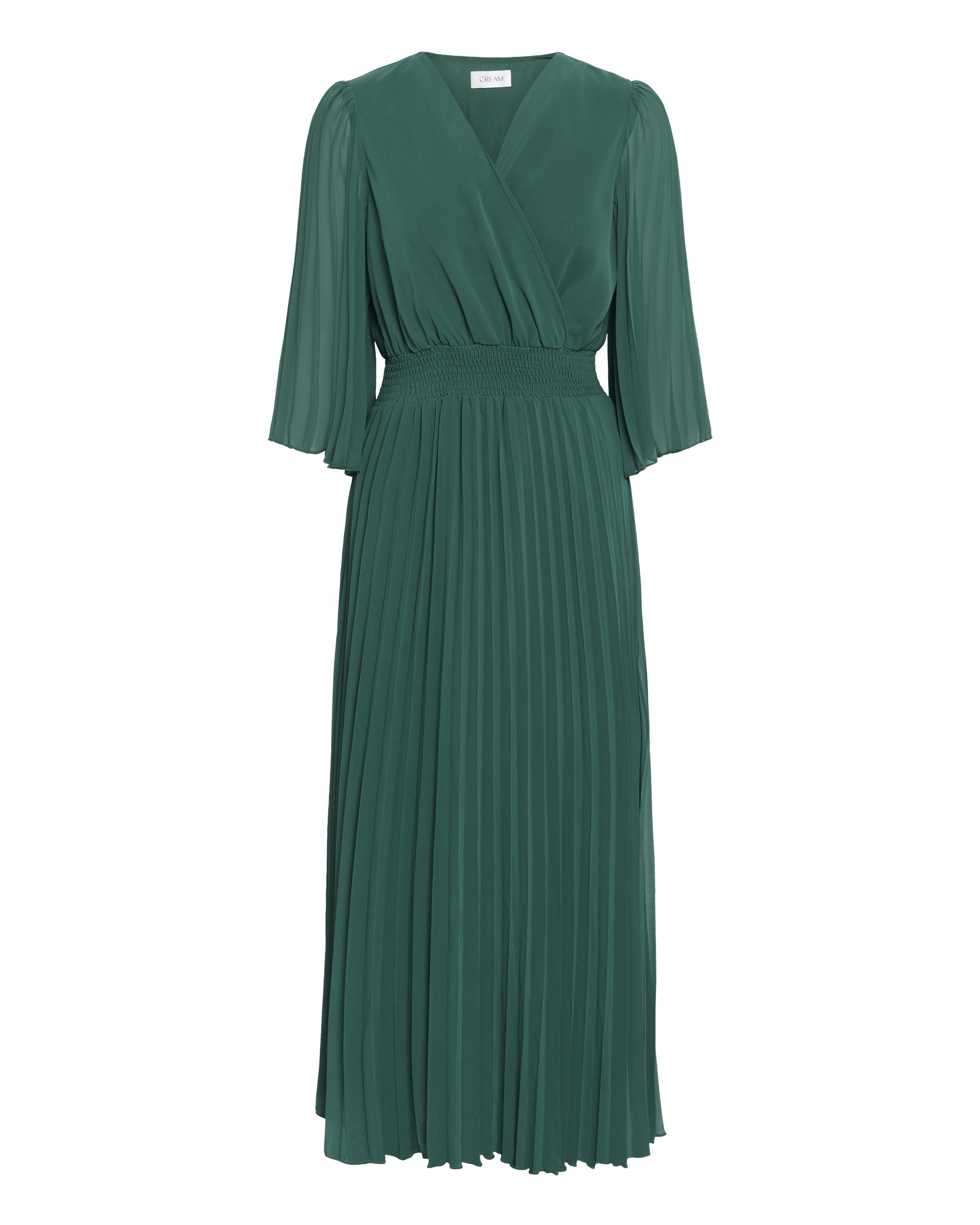 Cream Evening dress 'Aluna' in Green: front