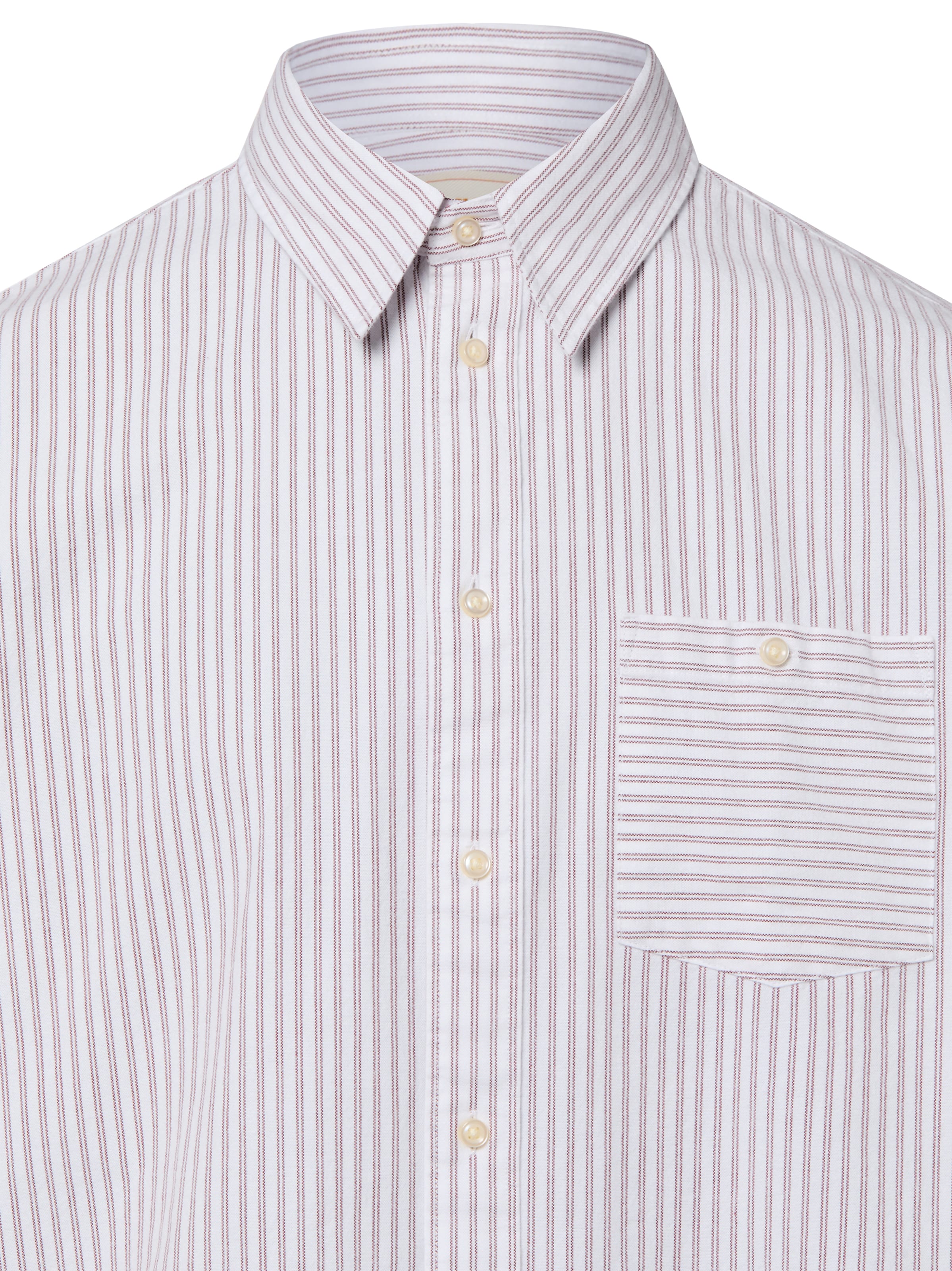 BLKVIS Regular Fit Hemd in Braun