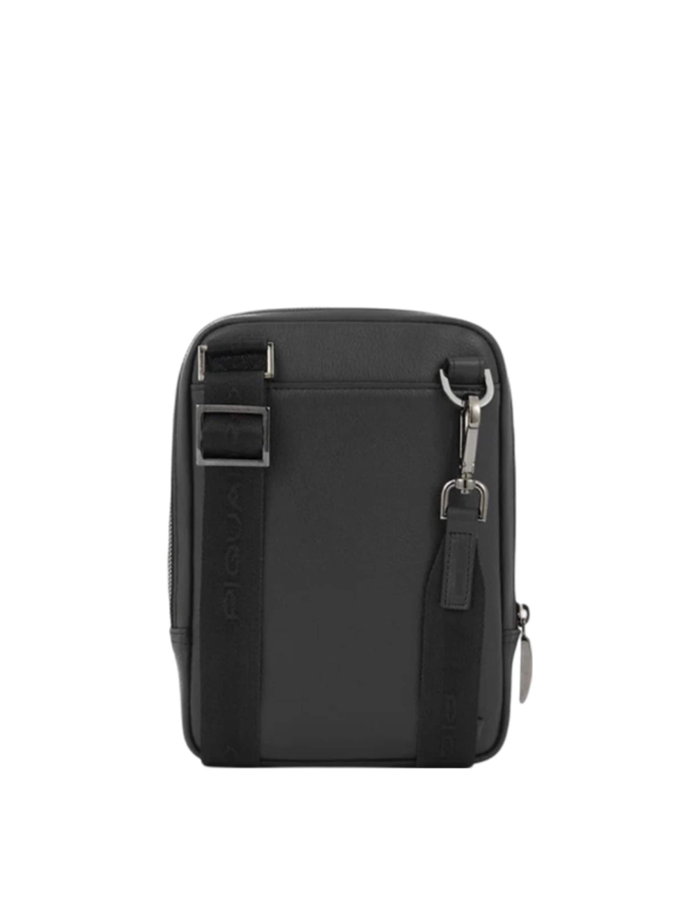 Piquadro - Bolso de hombro en negro