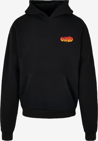 F4NT4STIC Sweatshirt in Zwart: voorkant