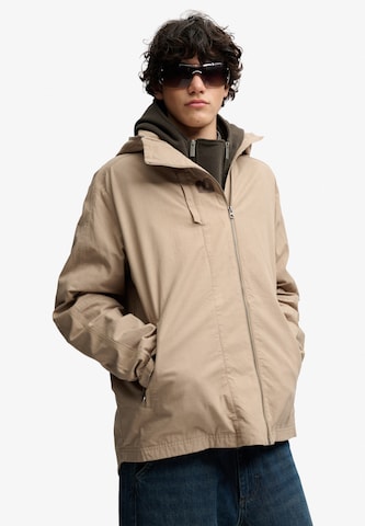 Veste mi-saison 'Bench x Superdry & Co' BENCH en beige : devant