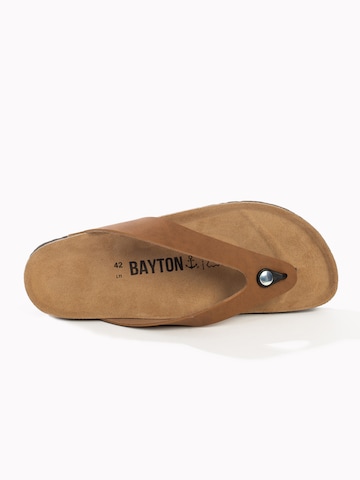 Bayton T-bar sandals 'Lucca' in Beige