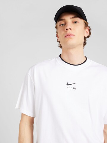 Nike Sportswear - Camisa 'AIR' em branco