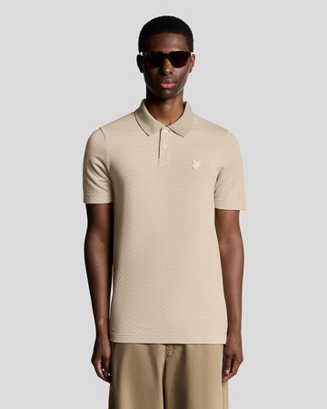 T-Shirt Lyle & Scott en blanc : devant