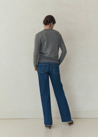 MANGO Wide leg Jeans in Blue