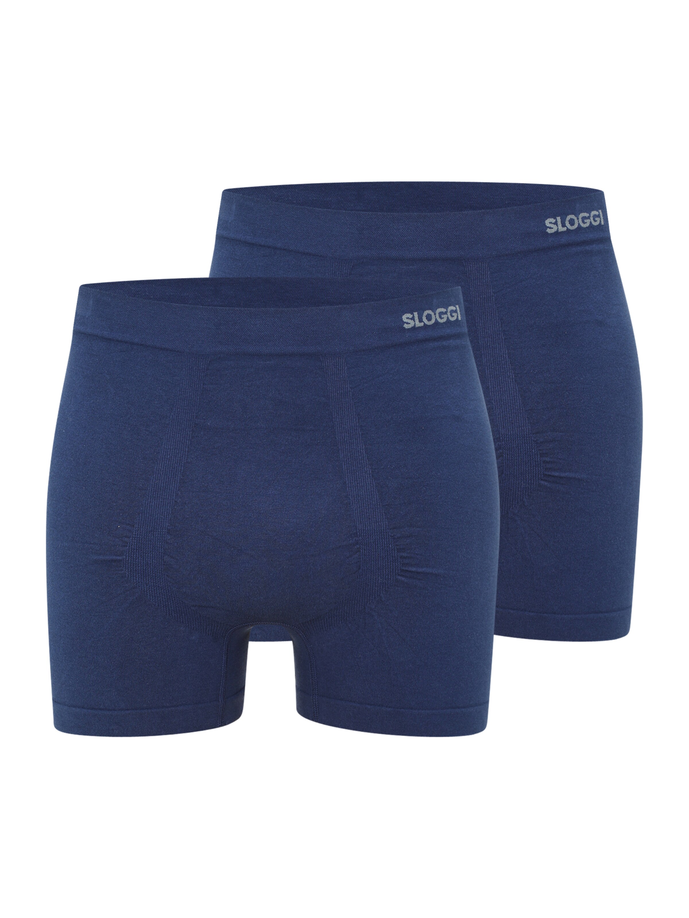 SLOGGI - Calzoncillo boxer 'GO' en azul: frente