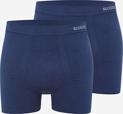 SLOGGI Bokserice 'GO' u tamno plava / siva, Pregled proizvoda