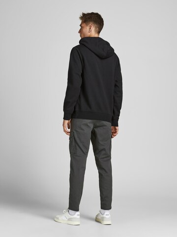 JACK & JONES Tapered Cargobroek 'Ace Dex' in Grijs