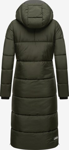MARIKOO Zimný kabát - Zelená